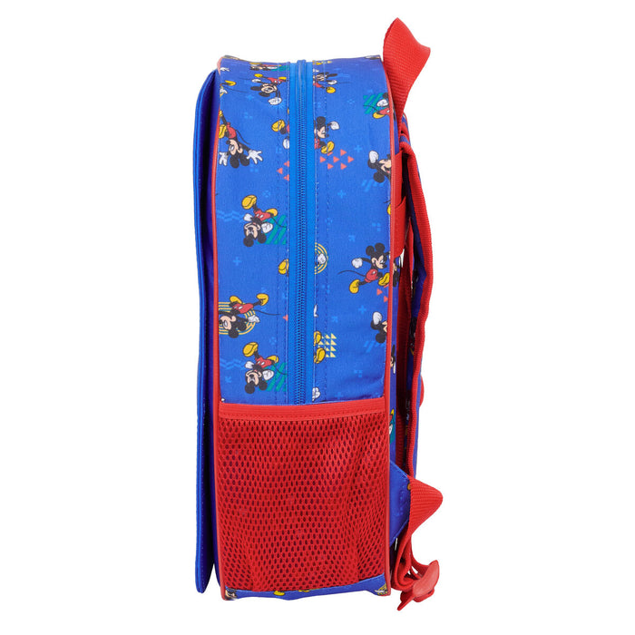 Училищна чанта Mickey Mouse Clubhouse Today Син 26 x 34 x 11 cm