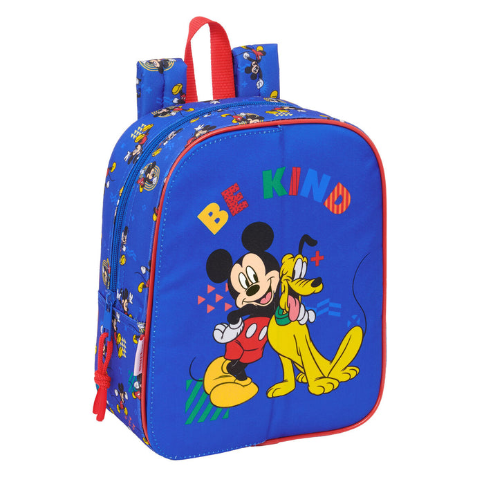 Училищна чанта Mickey Mouse Clubhouse Today Син 22 x 27 x 10 cm