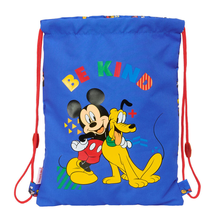 Раница с връвка Mickey Mouse Clubhouse Today Син 26 x 34 x 1 cm