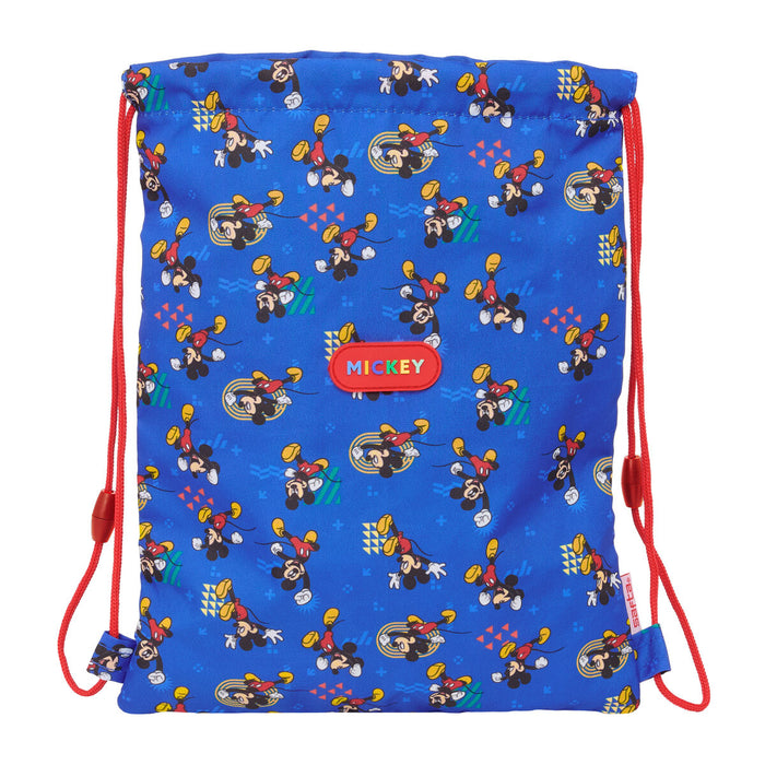 Раница с връвка Mickey Mouse Clubhouse Today Син 26 x 34 x 1 cm