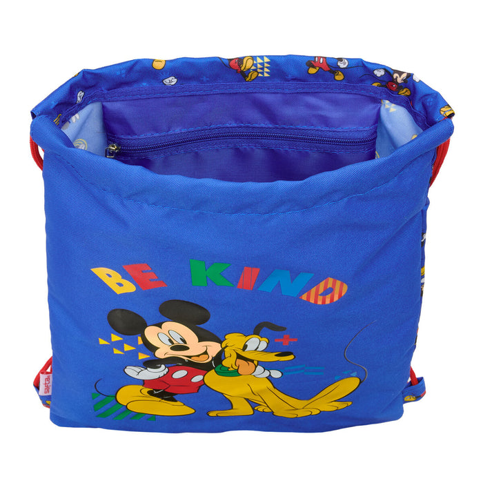 Раница с връвка Mickey Mouse Clubhouse Today Син 26 x 34 x 1 cm