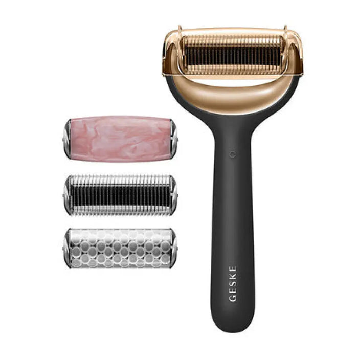 Micro Needle Face&Body Roller 9in1 Geske с APP (сив)