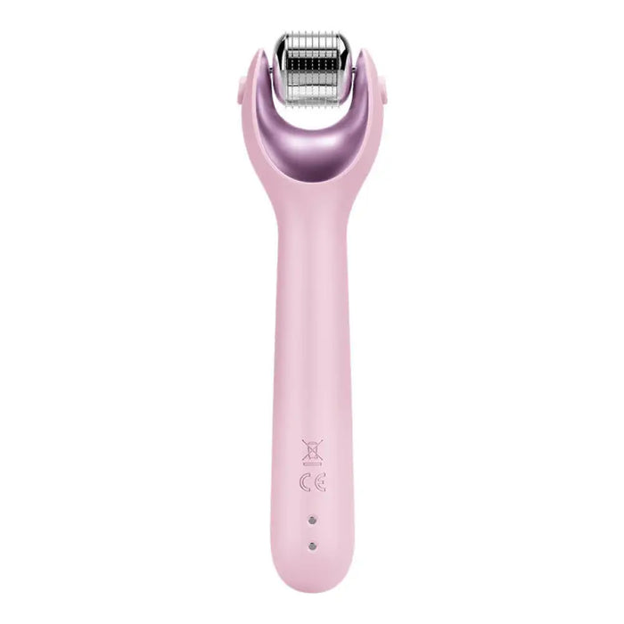 Micro Needle Face Roller 9in1 Geske с APP (розов)