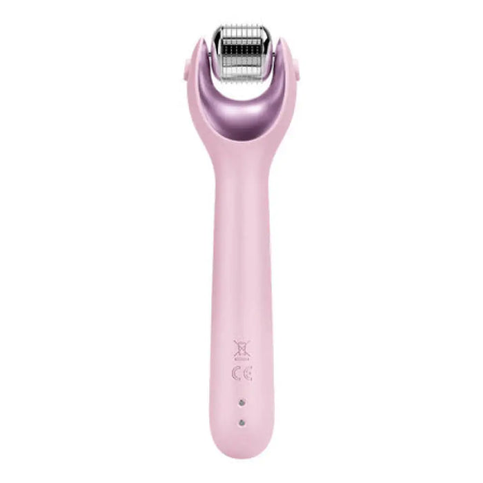 Micro Needle Face Roller 9in1 Geske с APP (розов)