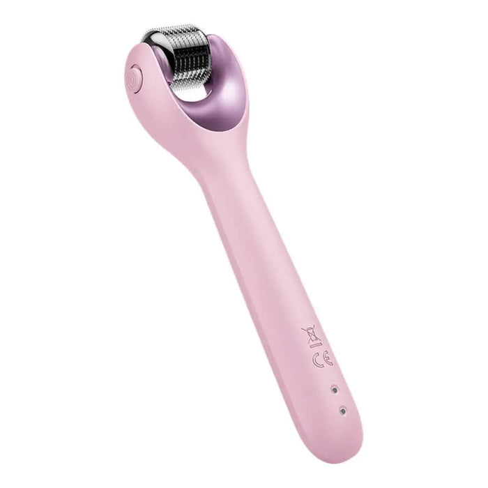 Micro Needle Face Roller 9in1 Geske с APP (розов)