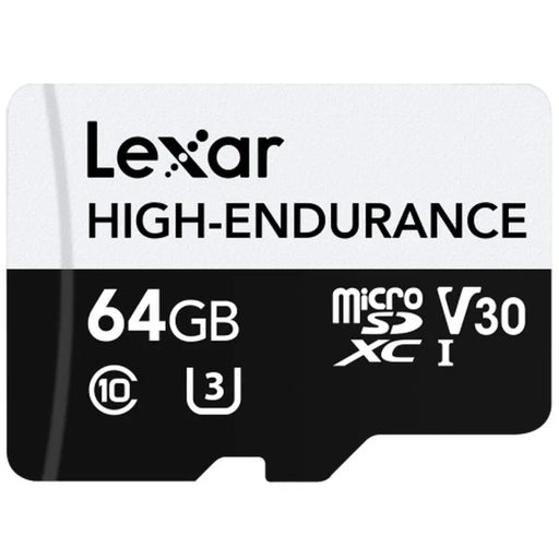 Micro SD карта Lexar High-Endurance 64 GB