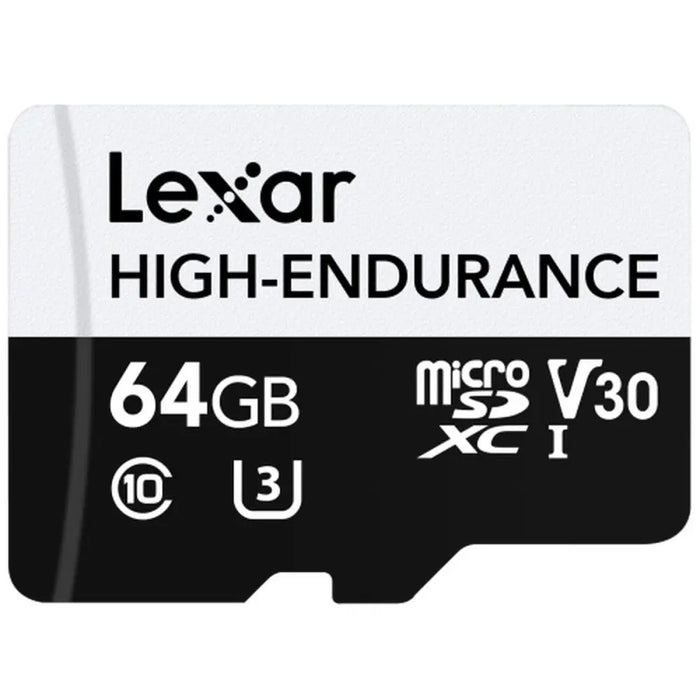 Micro SD карта Lexar High-Endurance 64 GB