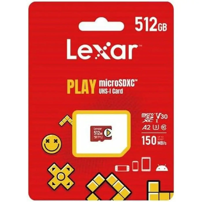 Micro SD карта Lexar LMSPLAY512G-BNNNG 512 GB