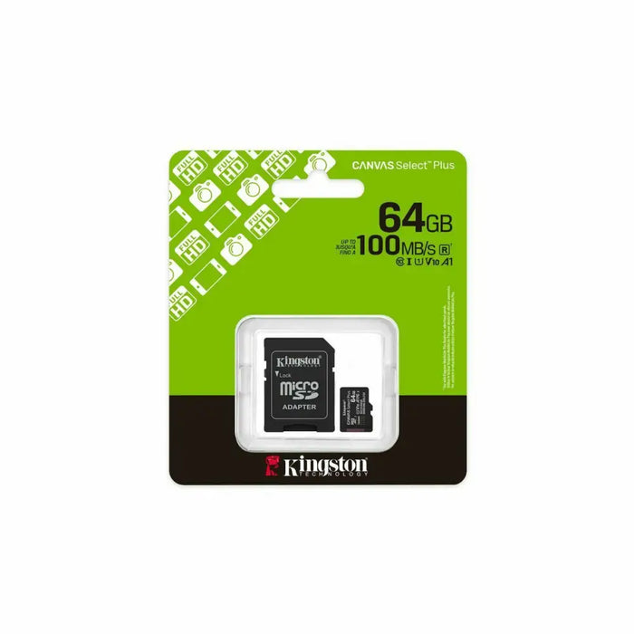 Mикро SD карта памет с адаптер Kingston SDCS3/64GB 64 GB