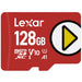 Micro SD карта Lexar PLAY 128 GB