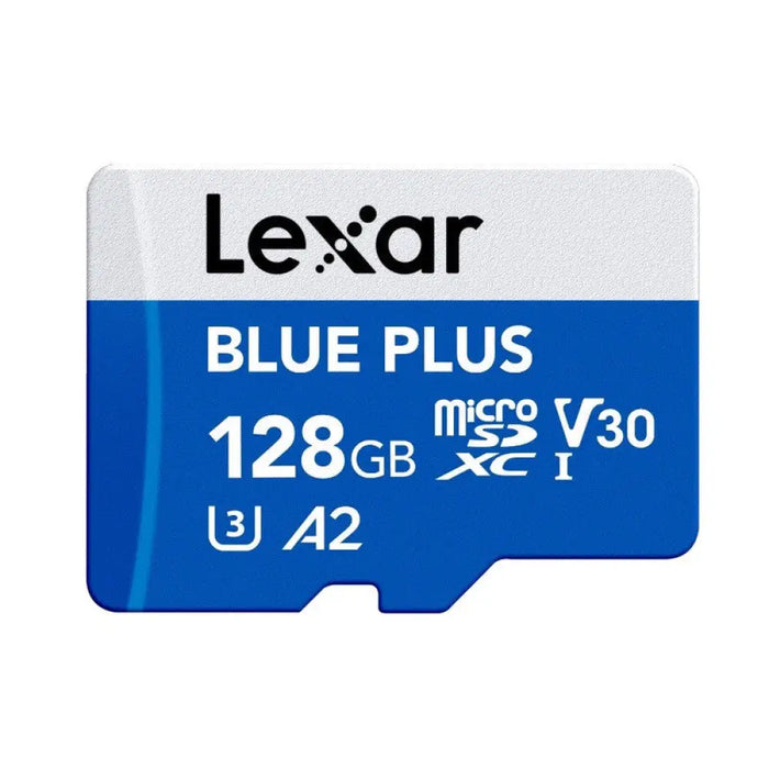 Micro SDXC КАРТА С ПАМЕТ 128GB 100MB/s UHS-I A2 V30 U3 BLUE