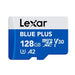 Micro SDXC КАРТА С ПАМЕТ 128GB 100MB/s UHS-I A2 V30 U3 BLUE