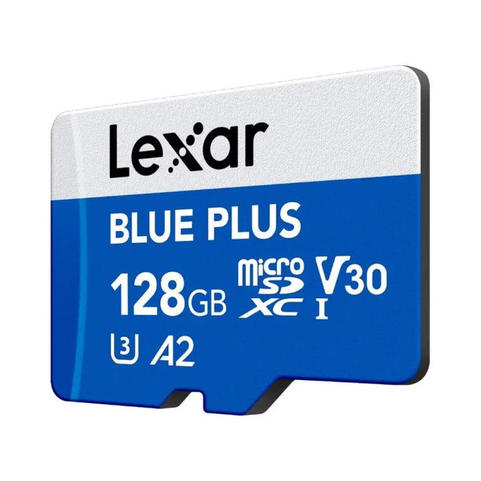 Micro SDXC КАРТА С ПАМЕТ 128GB 100MB/s UHS-I A2 V30 U3 BLUE