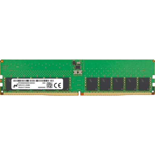 Micron 32GB DDR5-5600 ECC UDIMM 2Rx8 CL46