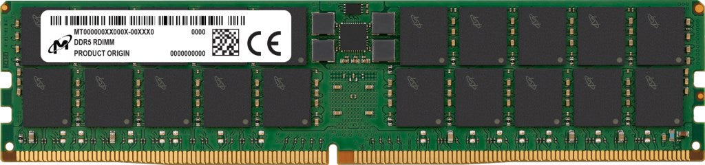 Micron MTC40F2046S1RC48BR модул памет 64 GB 1 x 64 GB DDR5 ECC