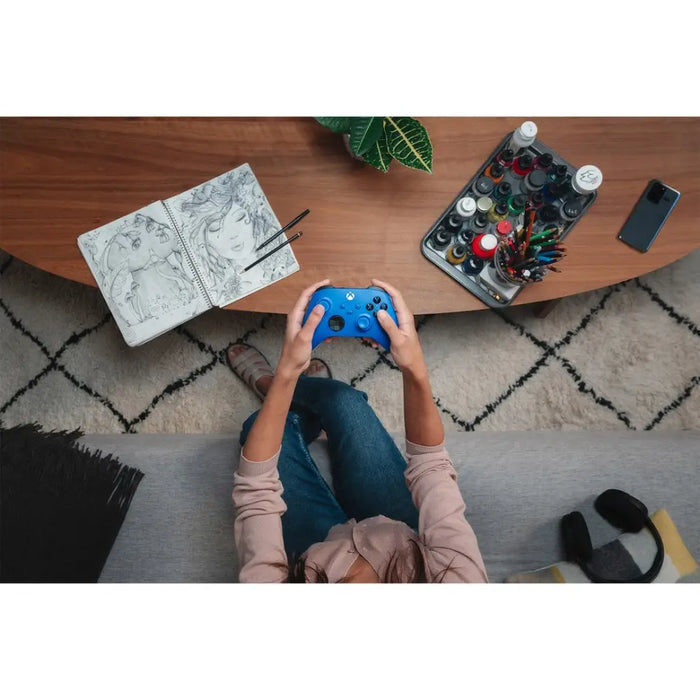 Microsoft Xbox Безжичен контролер Син Bluetooth/USB геймпад