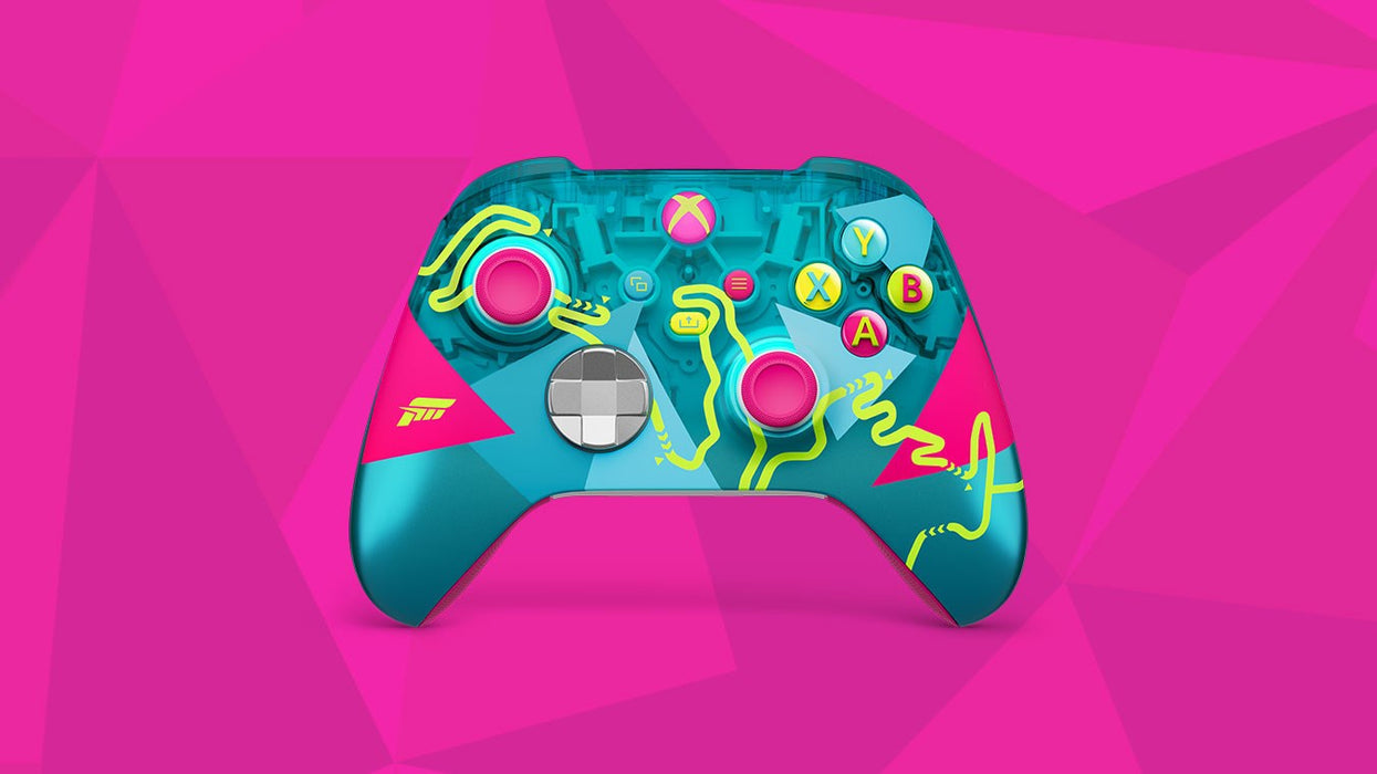 Microsoft Forza Horizon 6 Limited Edition Xbox Controller Многоцветен Bluetooth геймпад за Android, PC, Xbox One, Xbox Series S, Xbox Series X, iOS