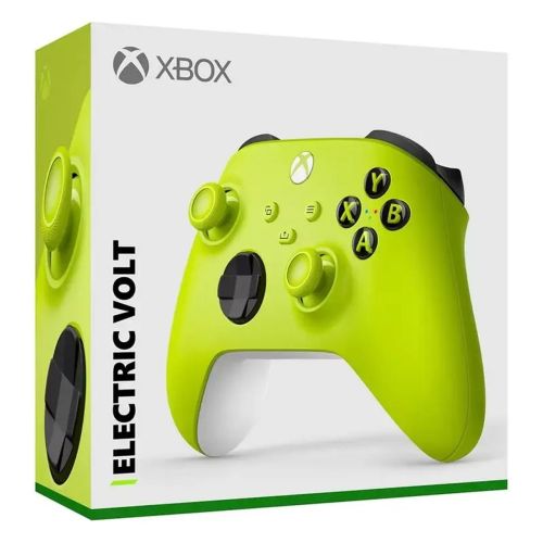 Microsoft XBOX Series X/S Wireless Controller (QAS/QAT/QAU/QUA) Gamepad, Electric Volt EU