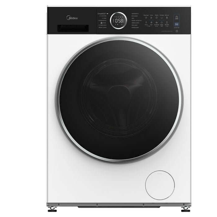 Пералня MIDEA MF205W80BA30/W-BK 8.0 kg, 1400 об/min, ИНВЕРТОРЕН МОТОР