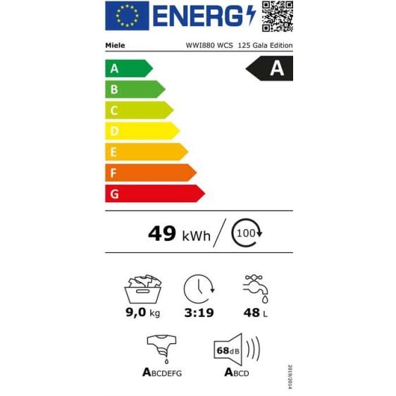 Пералня MIELE WWI880 WCS, 9 кг, 1600 об/мин, TwinDos, WiFi