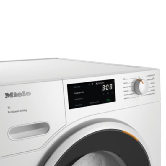 Сушилня MIELE TWC640WP EcoSpeed&8kg, Термопомпа, EcoDry, Miele@home