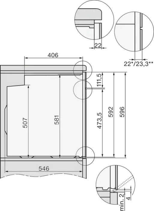 Фурна за вграждане MIELE H2861-1BP D EDST/CLST 125 Edition , 76 , А+ , Електронно , Пиролиза