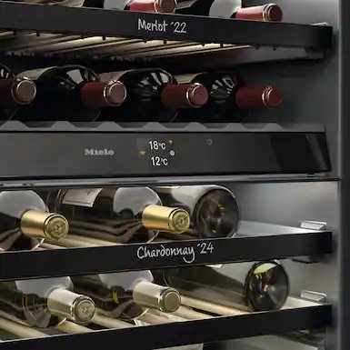 Вграден охладител MIELE KWTUS 7074 F obsw , F , Да , Черен