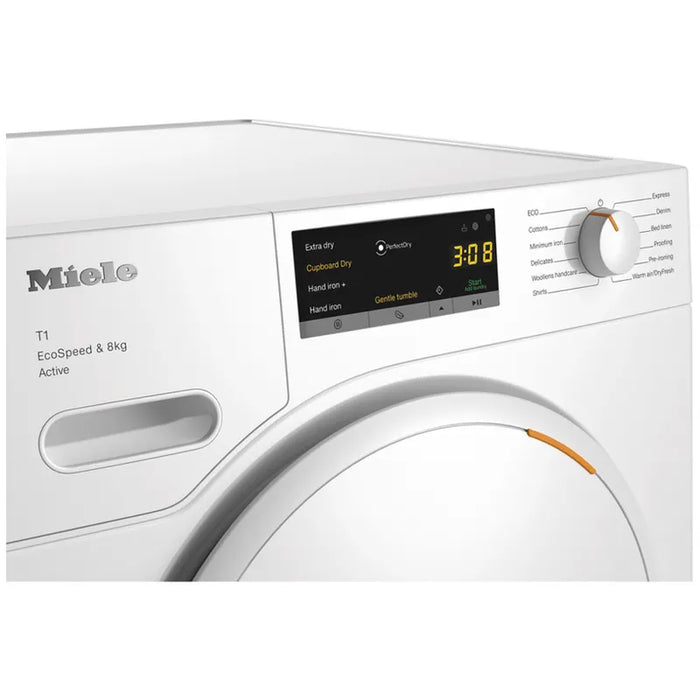 Сушилня MIELE TWA520WP , 8 kg, C , Бял