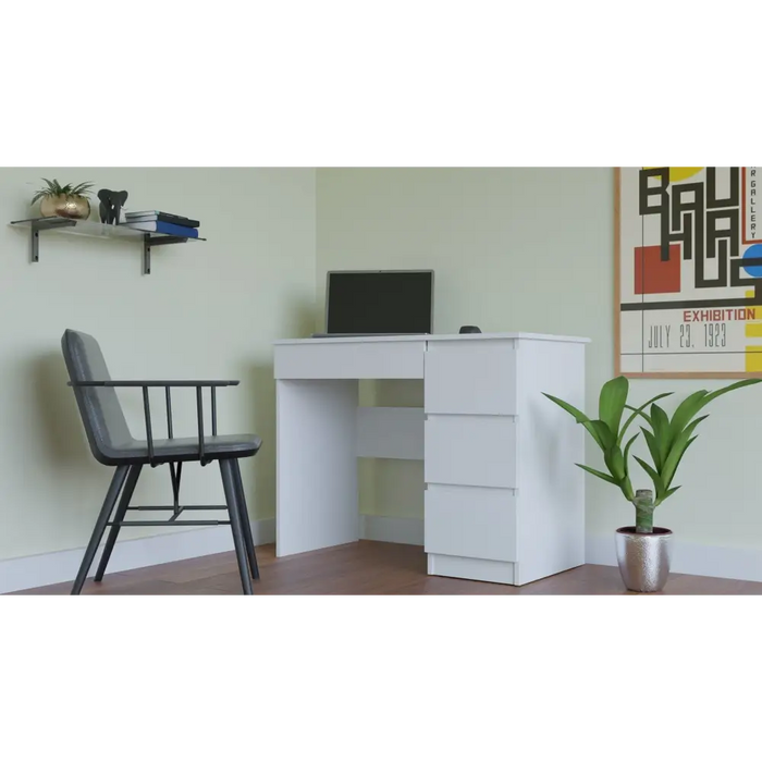 MIJAS дясно бюро Бяло