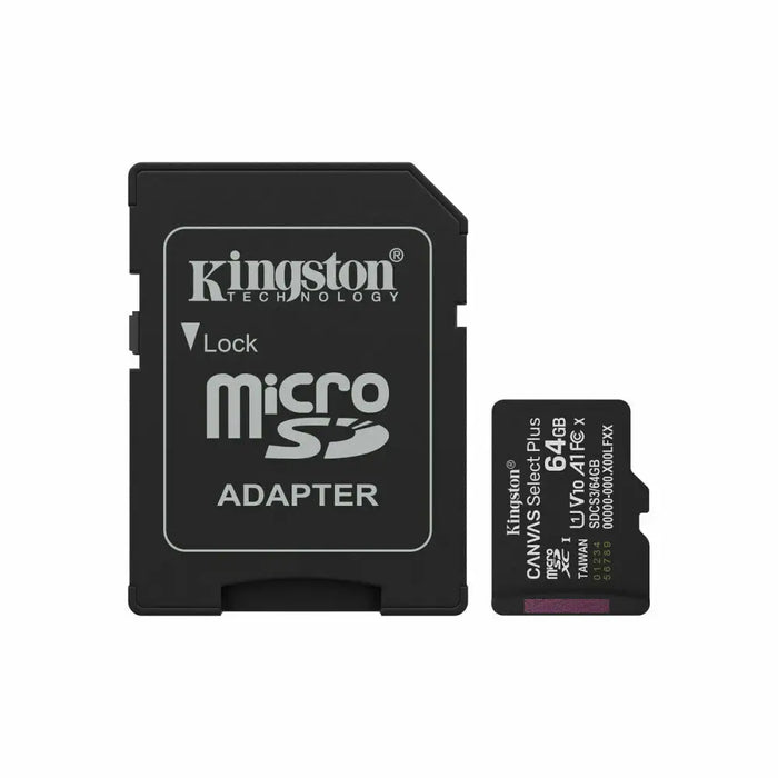 Mикро SD карта памет с адаптер Kingston SDCS3/64GB 64 GB