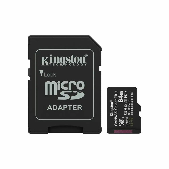 Mикро SD карта памет с адаптер Kingston SDCS3/64GB 64 GB