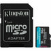 Mикро SD карта памет с адаптер Kingston SDCG4/64GB 64 GB