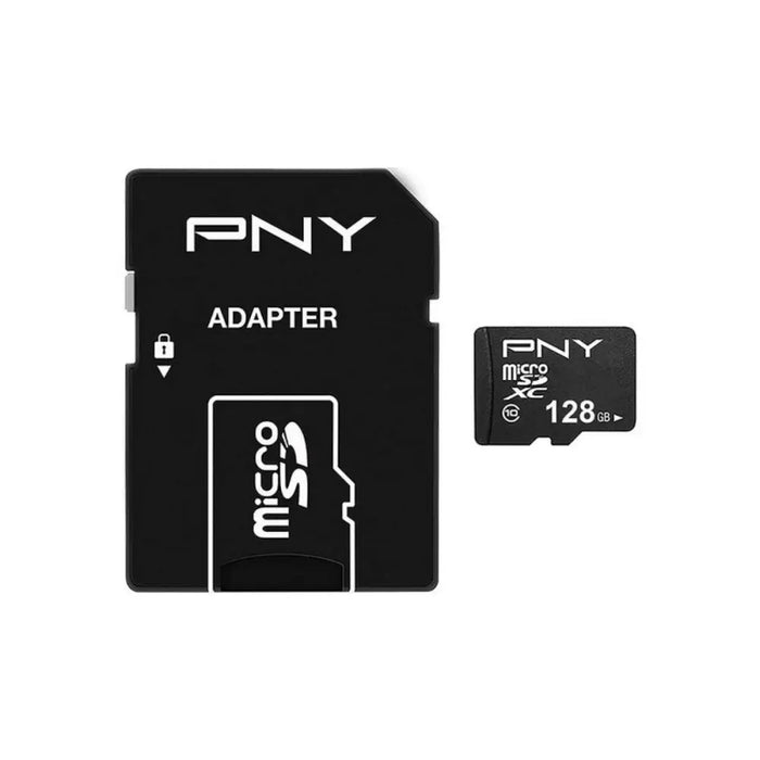 Mикро SD карта памет с адаптер PNY Performance Plus 128 GB