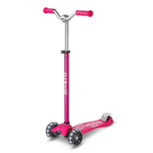МИКРО МАКСИ СКУТЕР MICRO PRO LED РОЗОВ