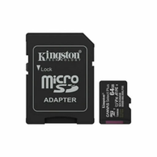 Mикро SD карта памет с адаптер Kingston SDCS3/64GB 64 GB