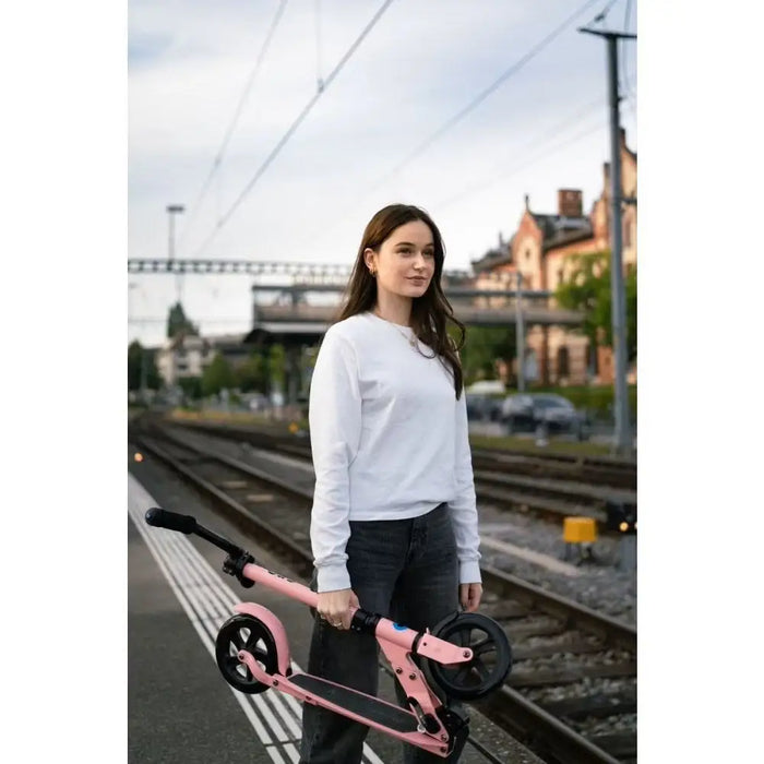 Микро скутер Speed Deluxe Neon Rose