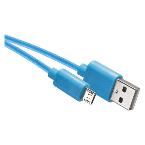 МИКРО USB КАБЕЛ 2.0 1М СИН