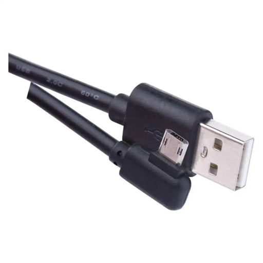 МИКРО USB КАБЕЛ 2.0/90° 1 М ЧЕРЕН