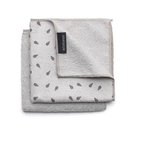 МИКРОФИБЪРНИ КЪРПИ 2 БРОЯ LIGHT GREY BRABANTIA SINKSIDE