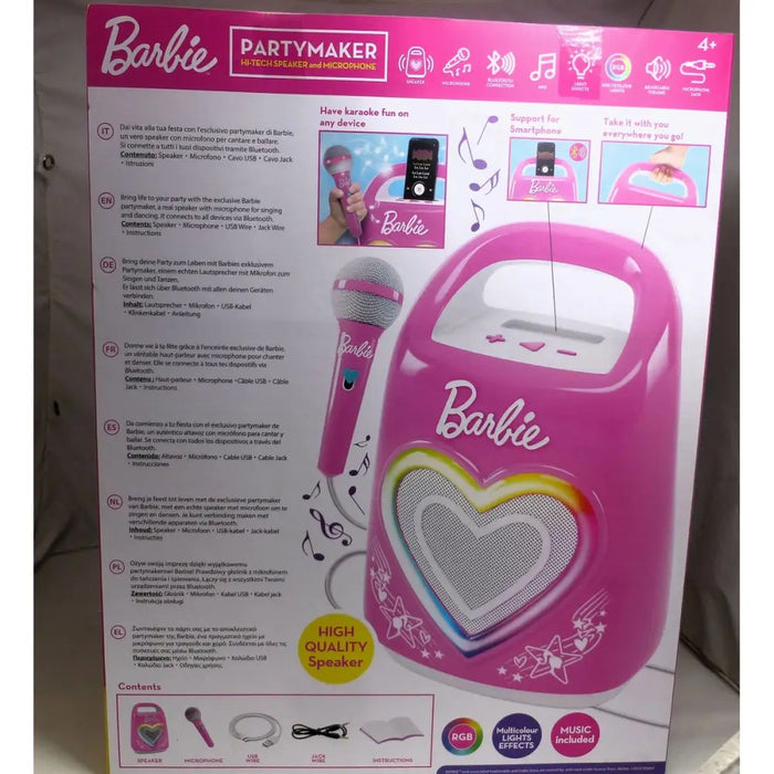 Mикрофон Караоке Barbie