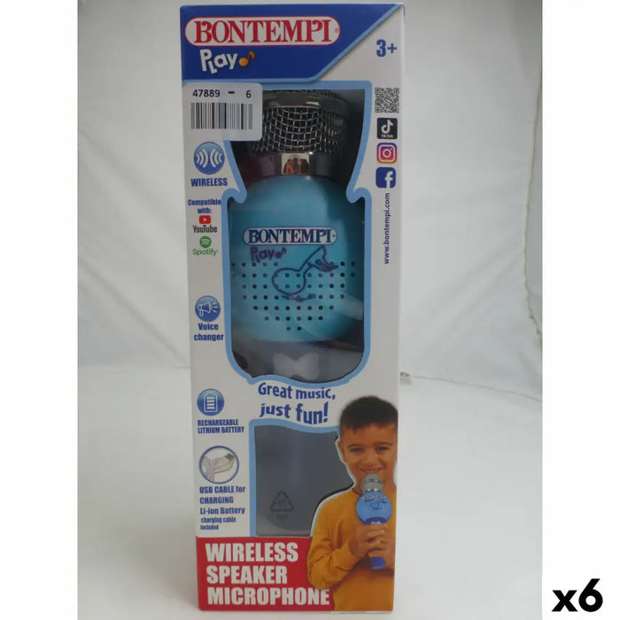 Mикрофон Караоке Bontempi 6 броя