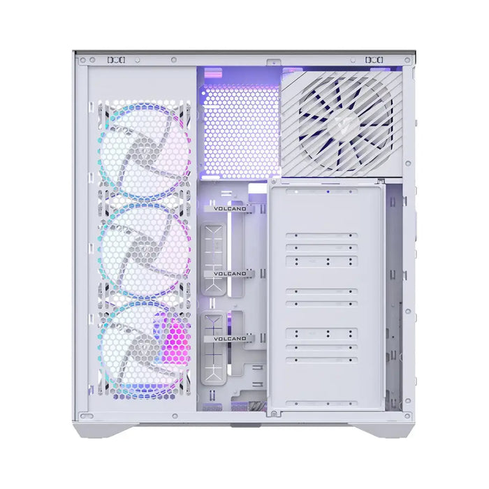 Микрофон MODECOM Volcano SPACE XL ARGB FULL TOWER 5F бял