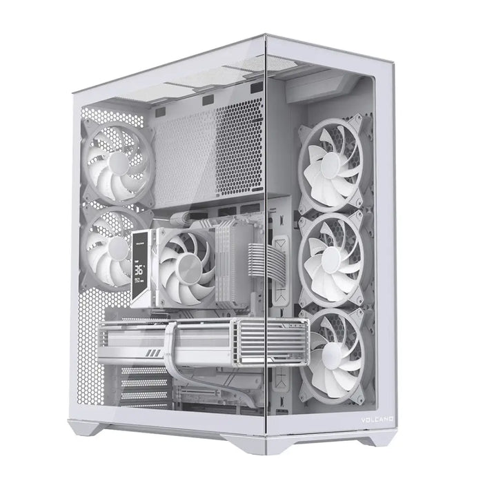 Микрофон MODECOM Volcano SPACE XL ARGB FULL TOWER 5F бял