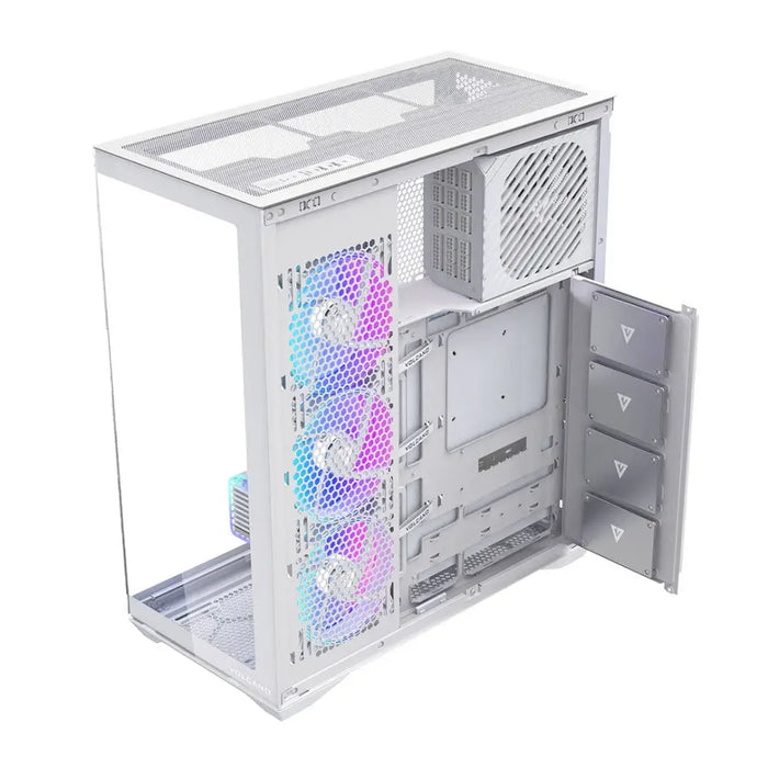 Микрофон MODECOM Volcano SPACE XL ARGB FULL TOWER 5F бял