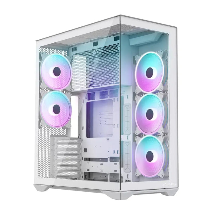 Микрофон MODECOM Volcano SPACE XL ARGB FULL TOWER 5F бял