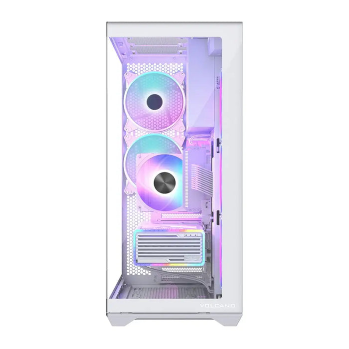 Микрофон MODECOM Volcano SPACE XL ARGB FULL TOWER 5F бял