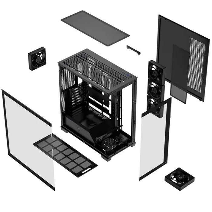 Микрофон MODECOM VOLCANO STELLAR PLUS ARGB MIDI 5F BLACK