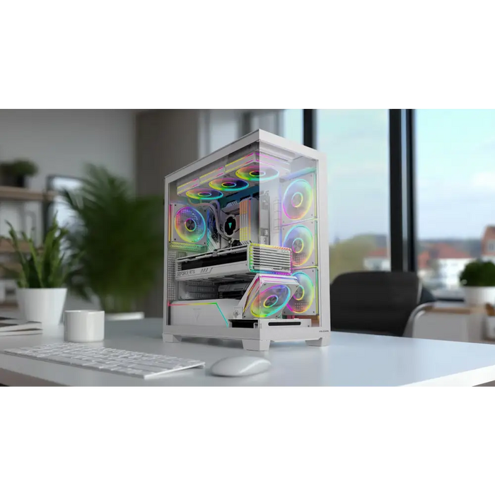 Микрофон MODECOM VOLCANO STELLAR PLUS ARGB MIDI 8F WHITE