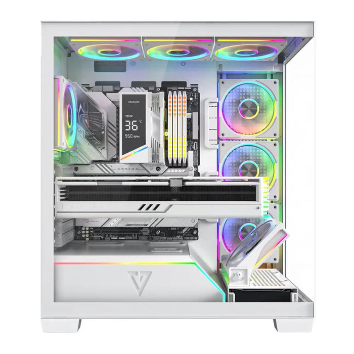 Микрофон MODECOM VOLCANO STELLAR PLUS ARGB MIDI 8F WHITE