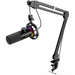 Микрофон със стойка FIFINE T658 Dynamic RGB - Black